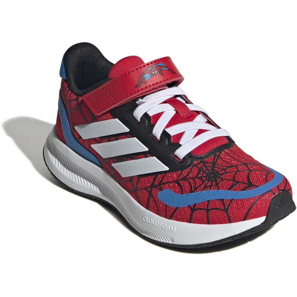 Køb adidas Originals Pure Ruby/Ftwr White/Bright Blue Runfalcon Spider-Man El C Sneakers