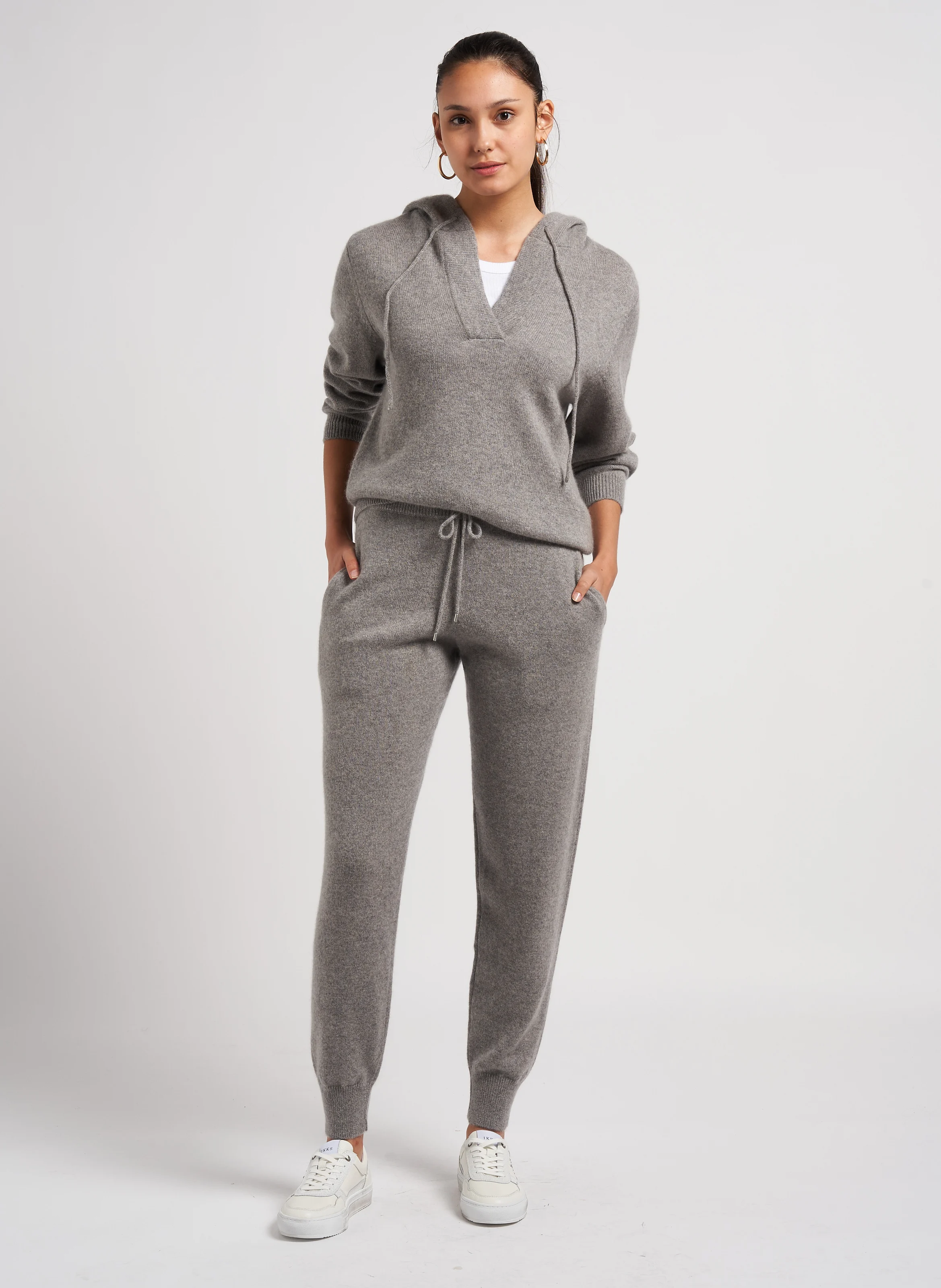 Baskets basses en cuir | Blanc