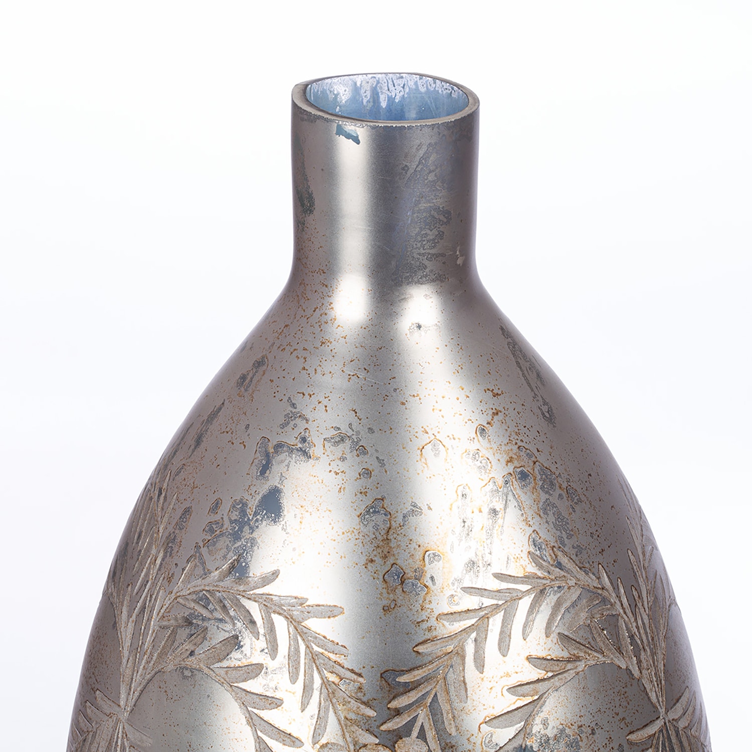 GILDE Bodenvase »Vase Peso, grau H.43 cm«