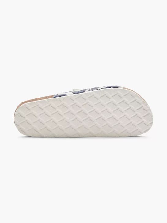 Björndal Tieffussbett-Pantolette Weiss