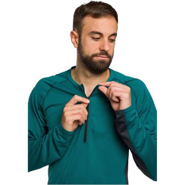 T-shirt randonnée TRANGOWORLD ROBIEL ALEXANDRITE/EBONY