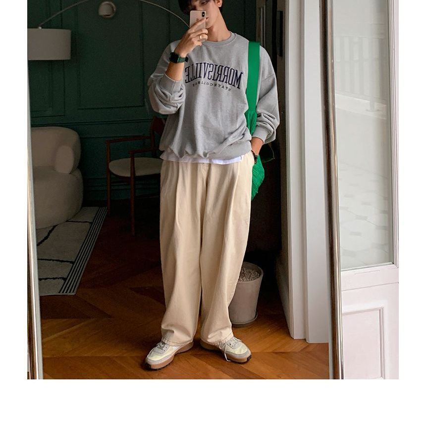 MRCYC - Sweatshirt met ronde hals en letters