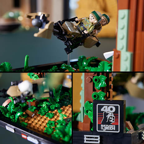 LEGO® Star Wars™ Diorama med speederjagt på Endor™ 75353
