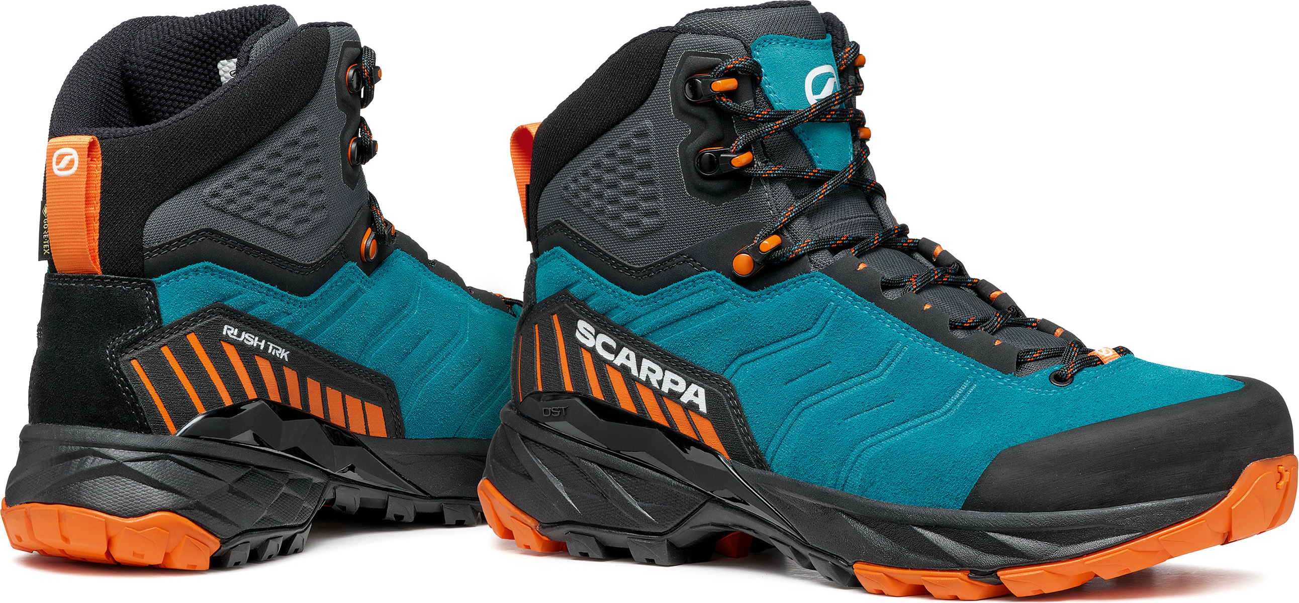 Rush Trek GTX Herre Pagoda Blue/Mango