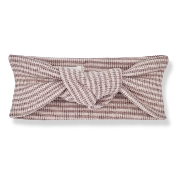 1+ in the family Bandeau Côtelé Rayé Luz | Mauve