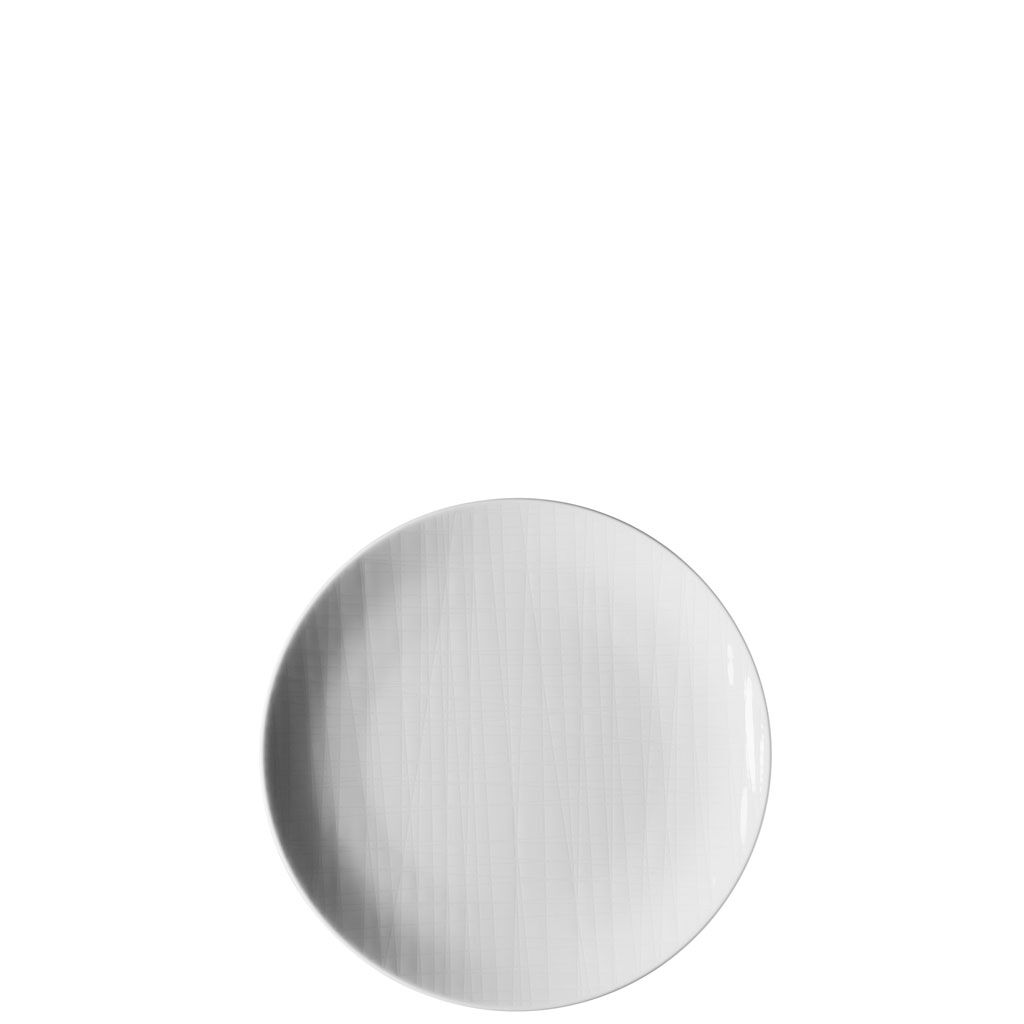 Mesh Weiss Teller 19 cm flach