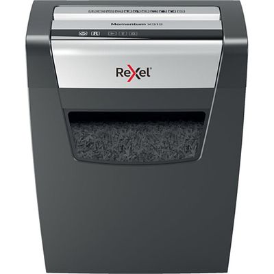 Rexel Momentum X410 - Destructeur de documents - découpage en particules - 10 feuilles - Corbeille 23 litres