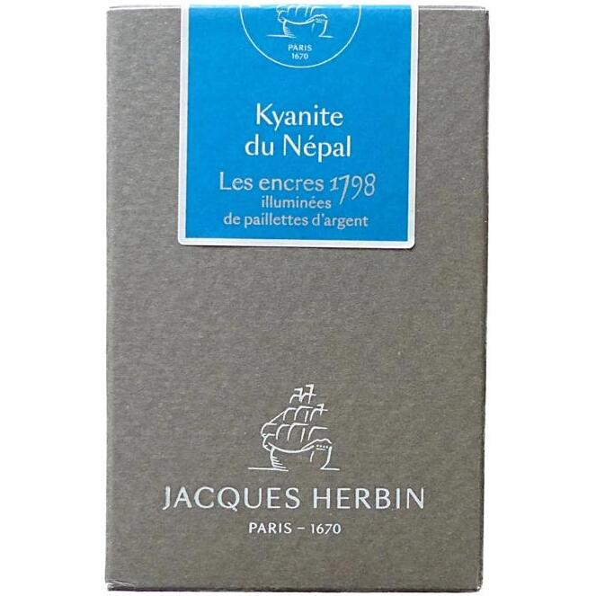Encre 1798 à paillettes argentées - Kyanite du Népal