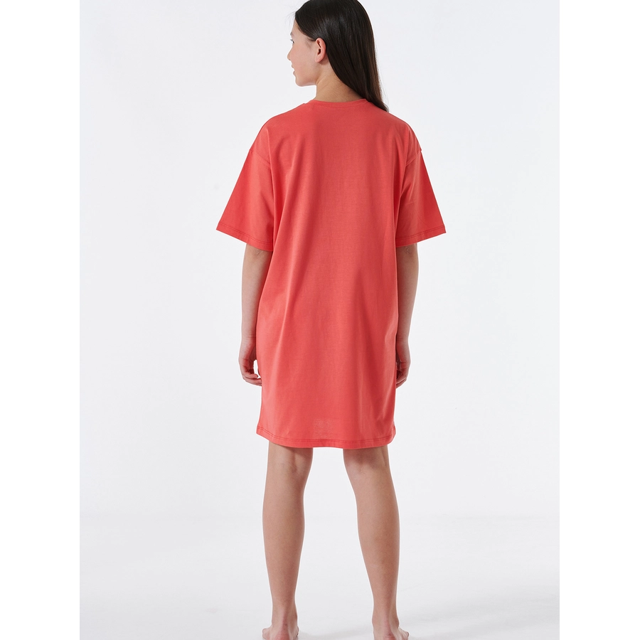 Schiesser Nachthemd Organic Cotton rot