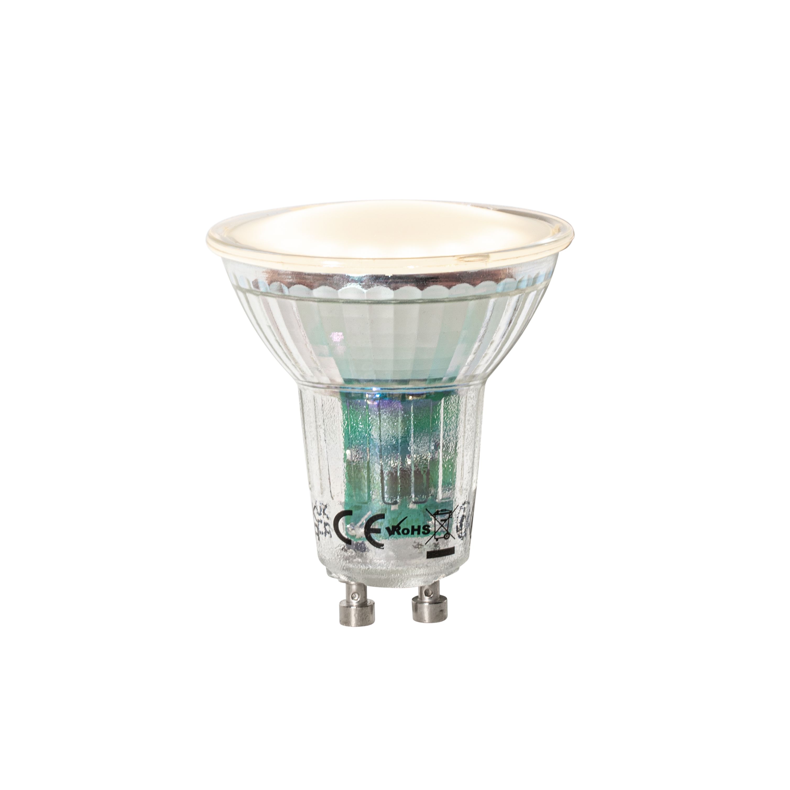 Set van 5 GU10 LED lamp schemersensor 3W 200 lm 2700K
