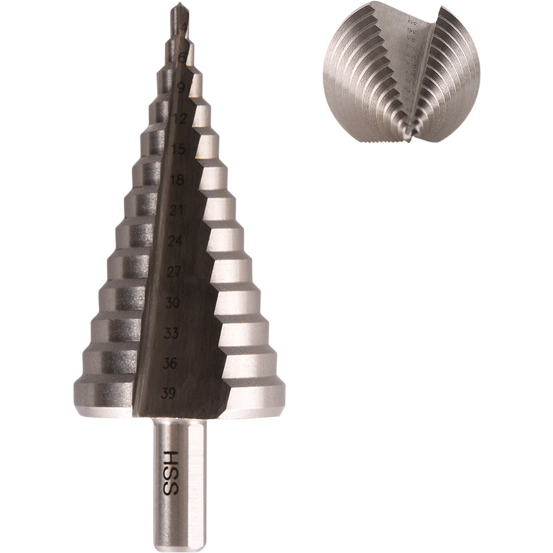 Labor HSS trappenboor 4-39x100mm