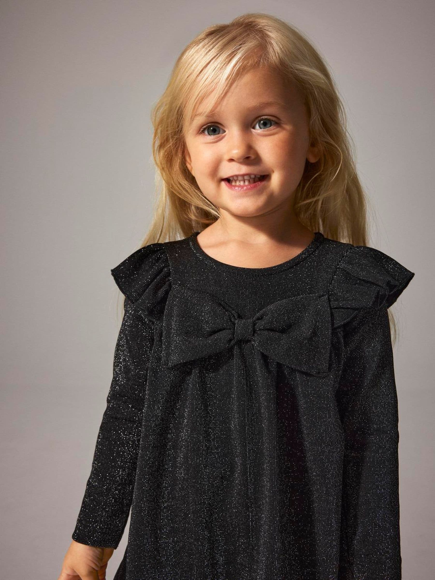 Name It Shiny Frill Detail Dress
