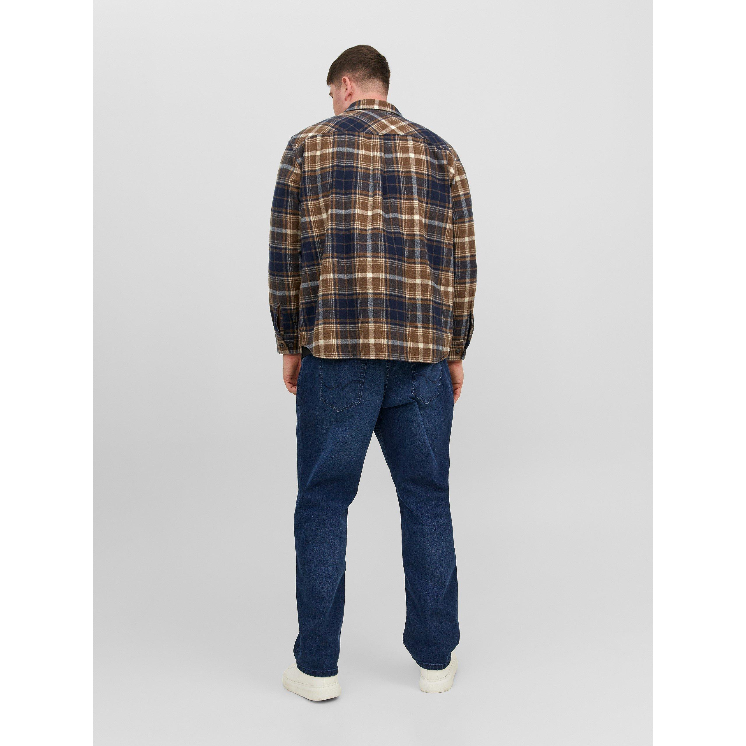 Jack and Jones Eddie Overshirt Mens Plus Size