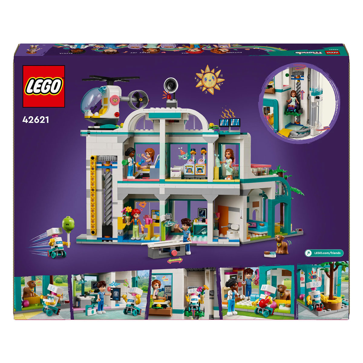 LEGO Friends 42621 Heartlake City Ziekenhuis