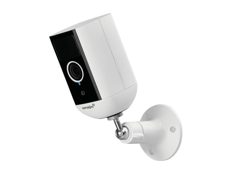omajin by Netatmo Netzwerkkamera OMA-OWC-01-EU   64GB Micro Kabellose Überwachungskamera mit 2K  HD-Auflösung und langer Akkulaufzeit