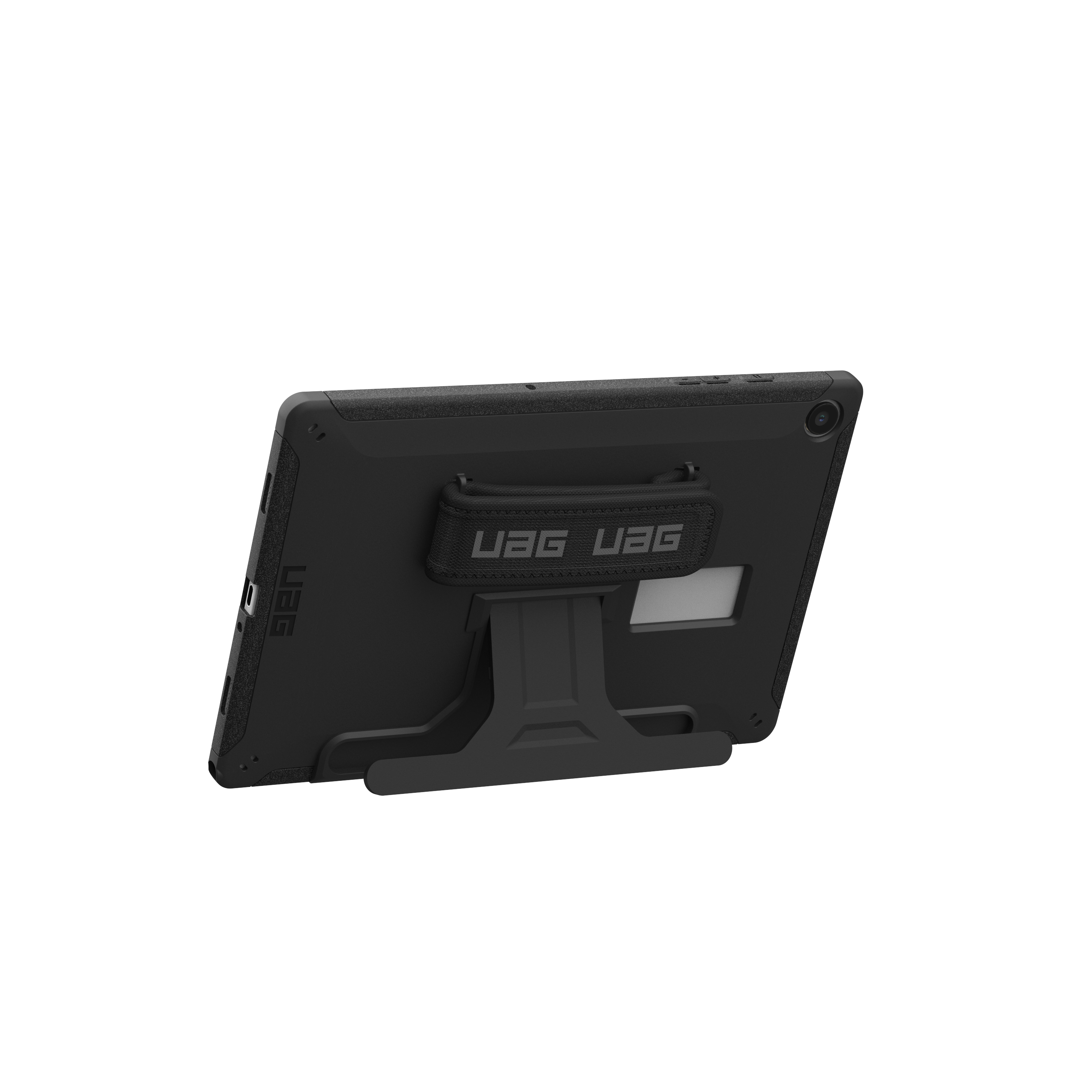 Samsung Galaxy Tab A11  Plus / A9  Plus Outdoor Schutz Hülle Back Cover Scout   Kickstand   Apple Pencil Halterung (224450114040) - Schwarz
