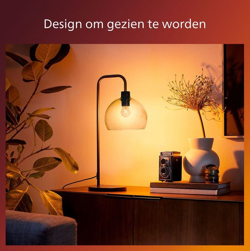 Philips LED Kogellamp Spiraal Goud - 25 W - E14 - Dimbaar extra warmwit licht
