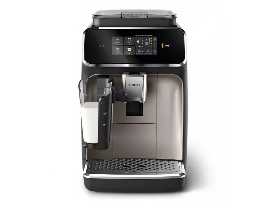 Philips Series 2300 EP2336 - Automatisk kaffemaskine med mælkeskummer - 15 bar - sort/krom