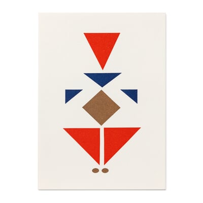 Postkarten-Set P98A, Nussknacker