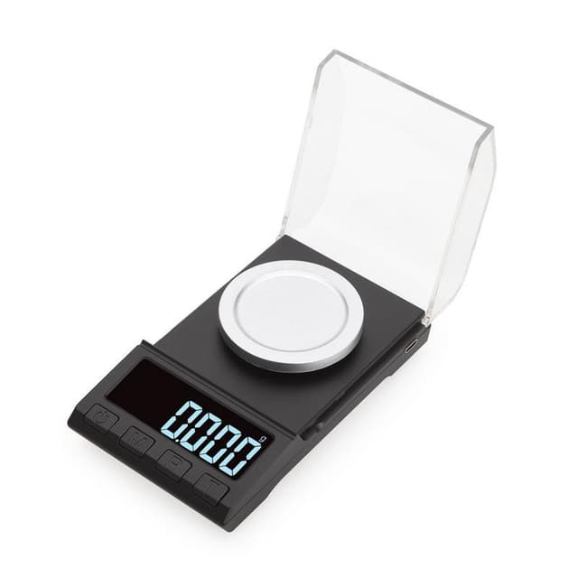 Batteridrevet kaffevægt, digital vægt, finvægt 100g/0.001g