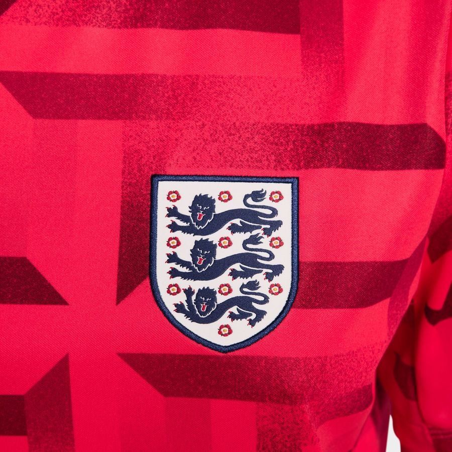 Angleterre T-shirt d'Entraînement Dri-FIT Academy Pro Avant-Match - Rouge foncé/Bleu/Blanc