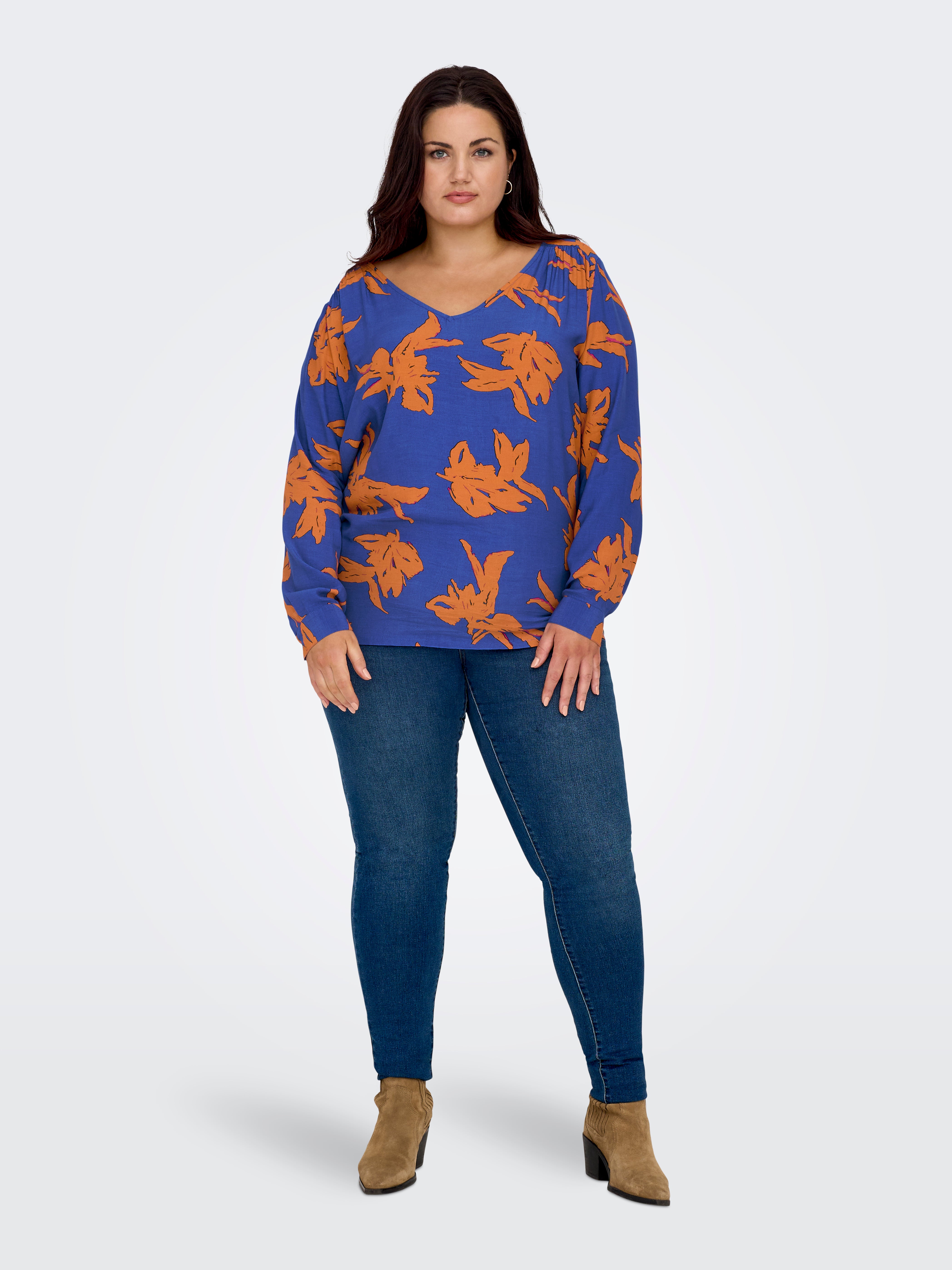 CARDAGNY Top Dazzling Blue