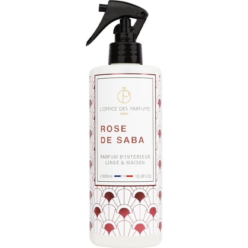 Parfum d'intérieur & de linge - Rose de Saba - Floral oriental - 500 ml