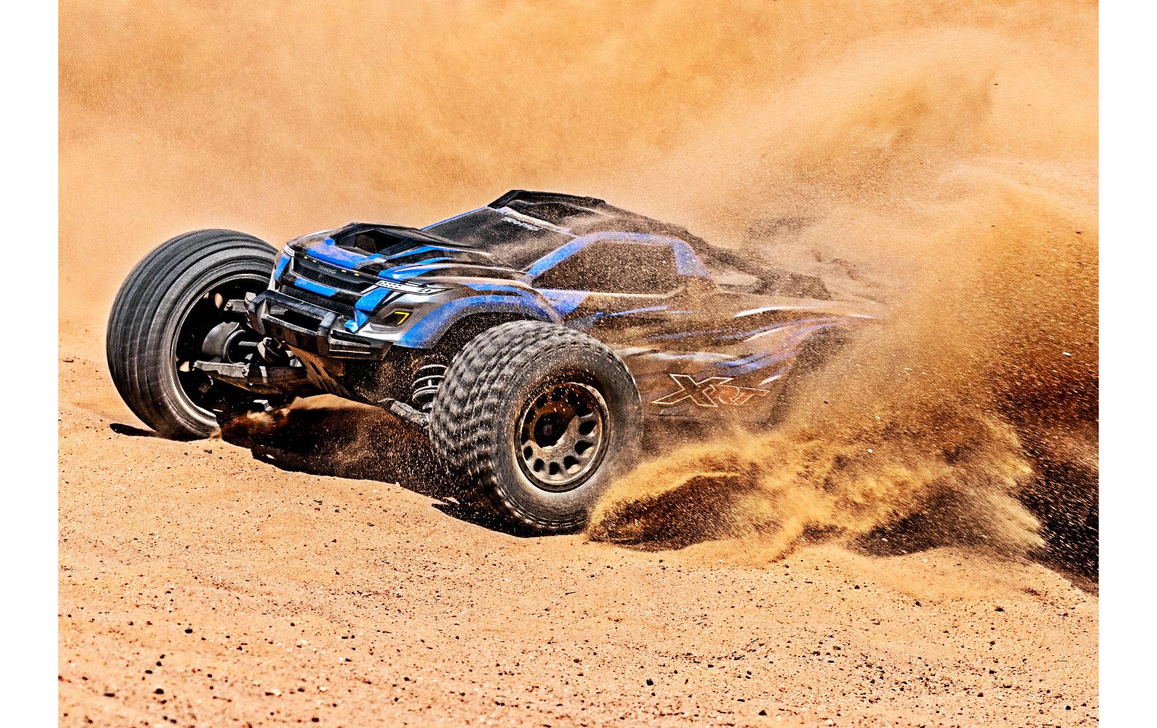 Stadium Truck XRT 8S Blau 1:6, ARTR<br>Brushless Stadium Truck Basher mit tiefem Schwerpunkt