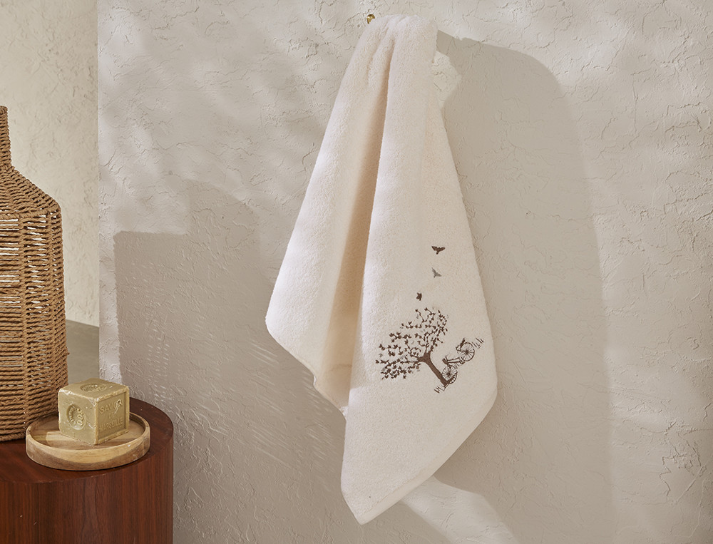 Serviette de bain-Dimanche à la campagne