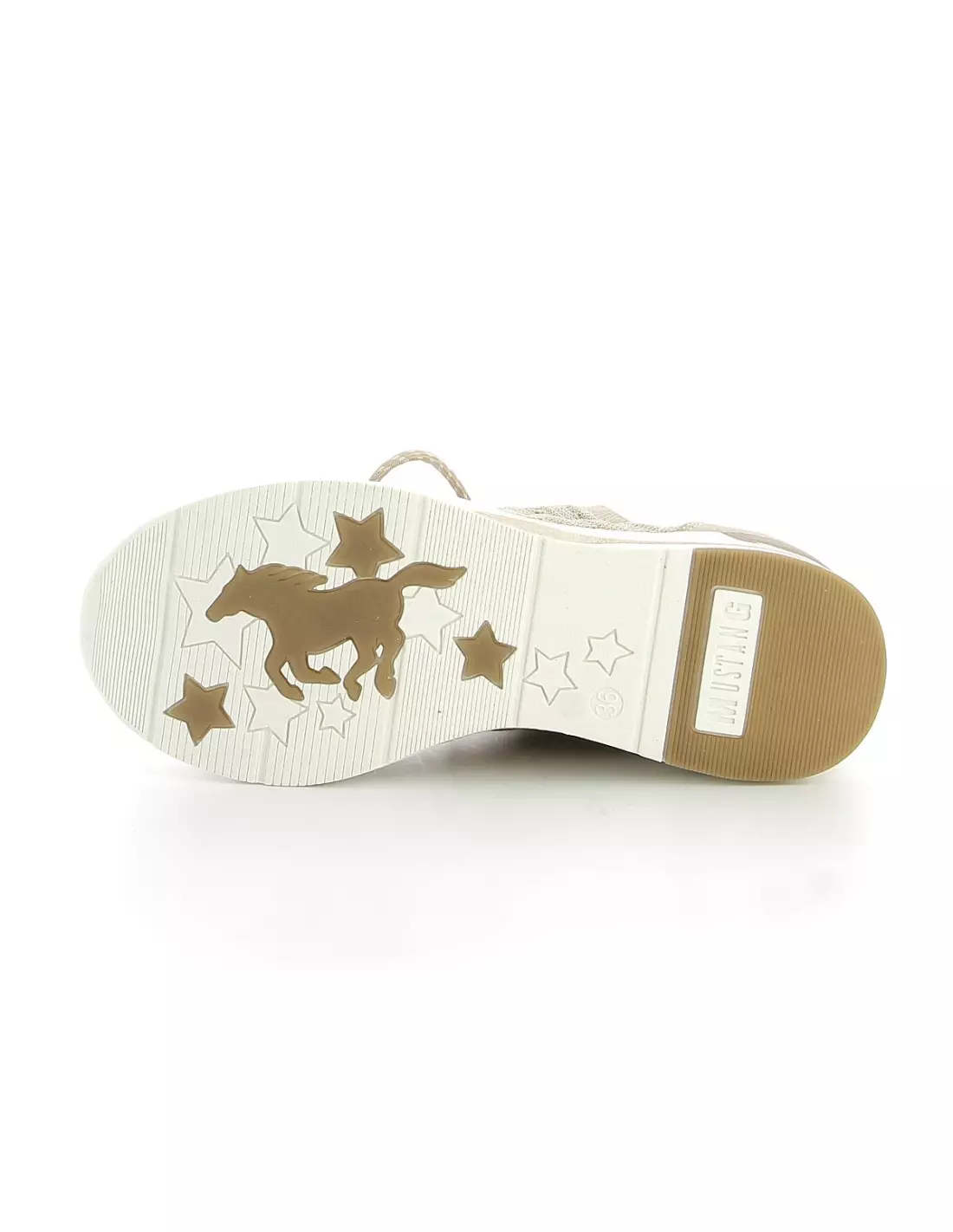 MUSTANG 1378301 - Baskets Ivoire