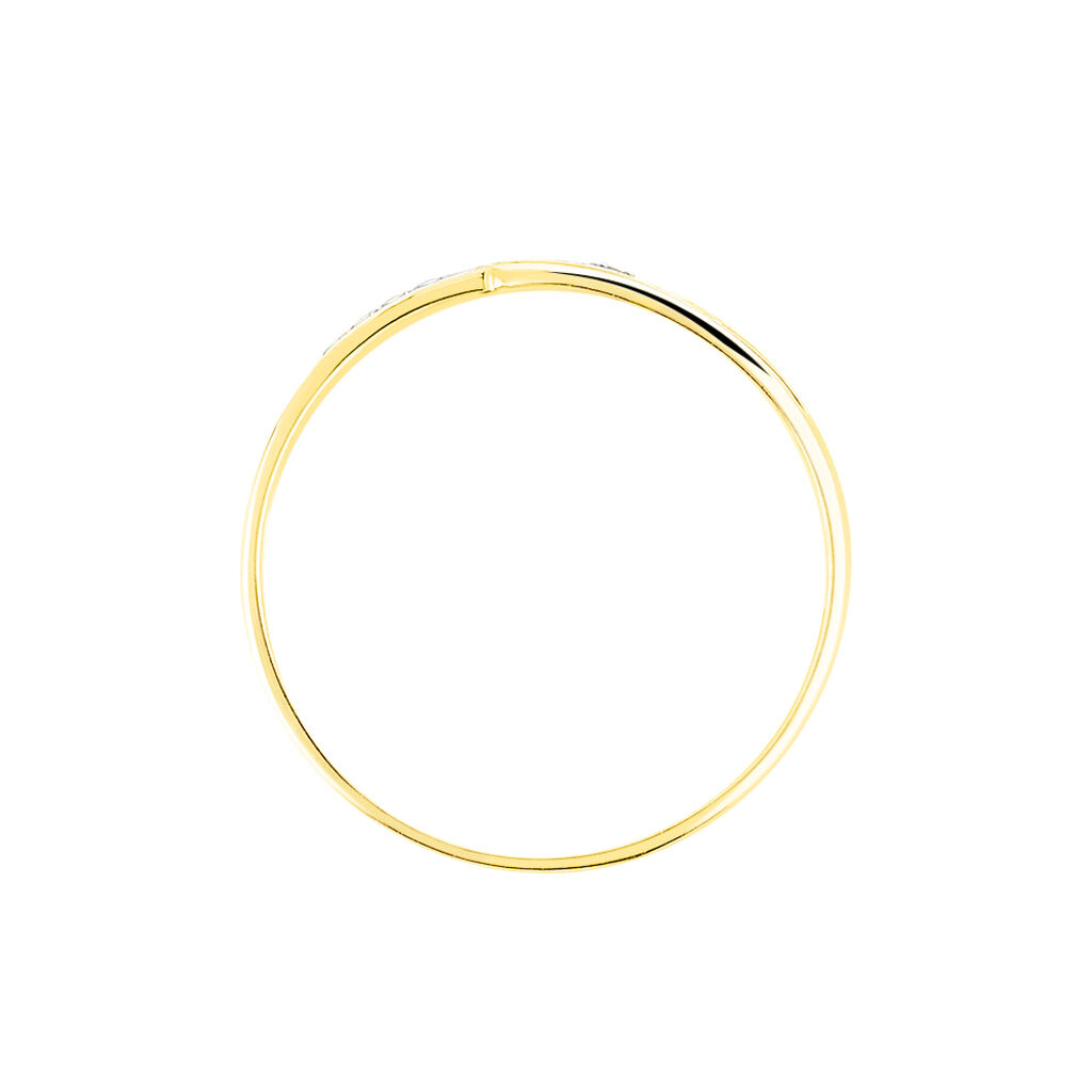 Bague Solena Or Jaune Diamant