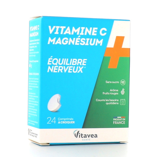 Vitavea Équilibre Nerveux Vitamine C Magnésium