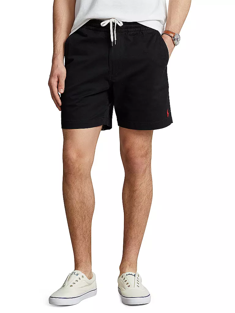 POLO RALPH LAUREN Shorts Classic Fit PREPSTER schwarz