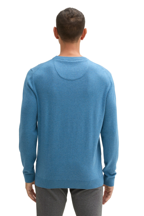 Tom Tailor blauwe heren trui