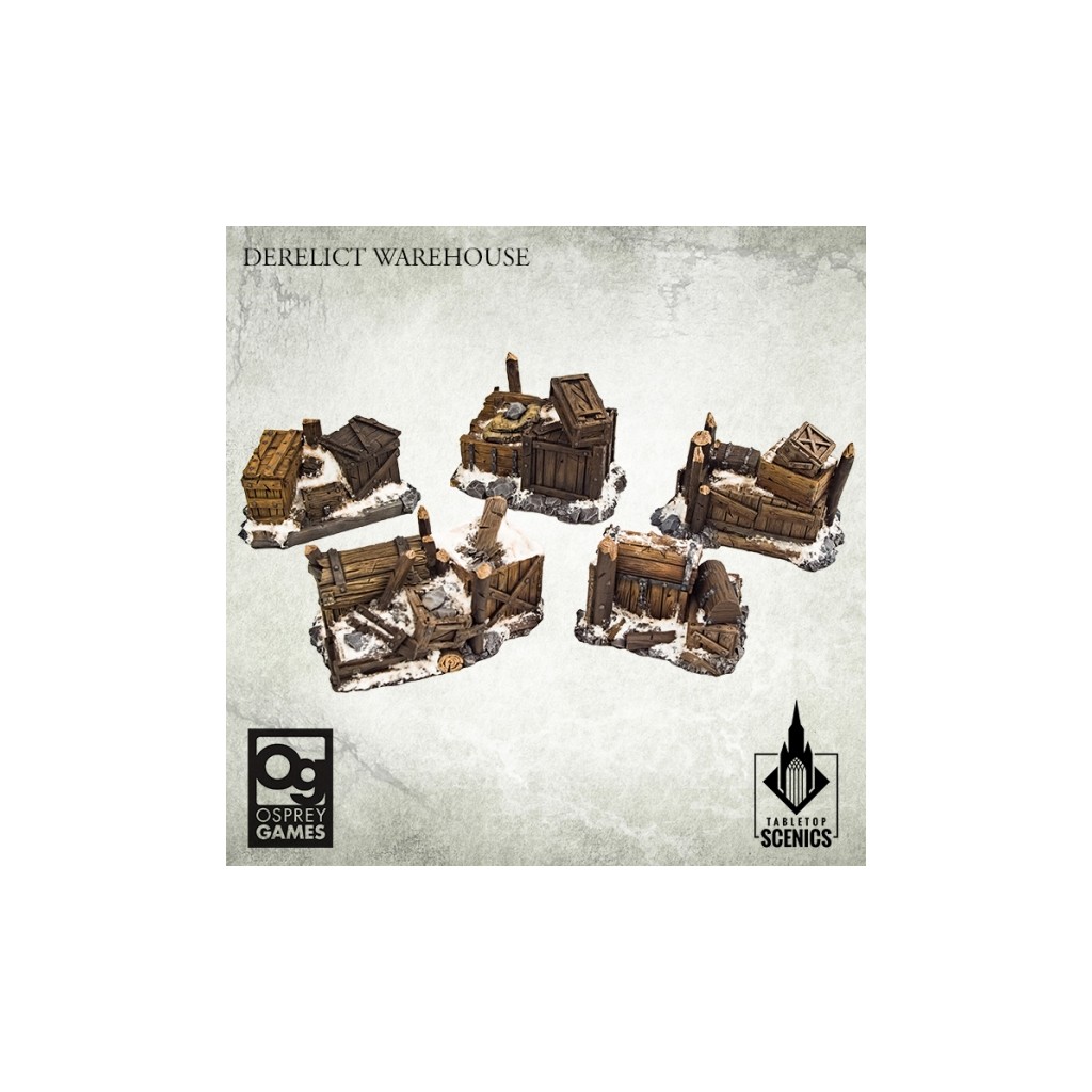 Décors Officiels Frostgrave - Derelict Warehouse