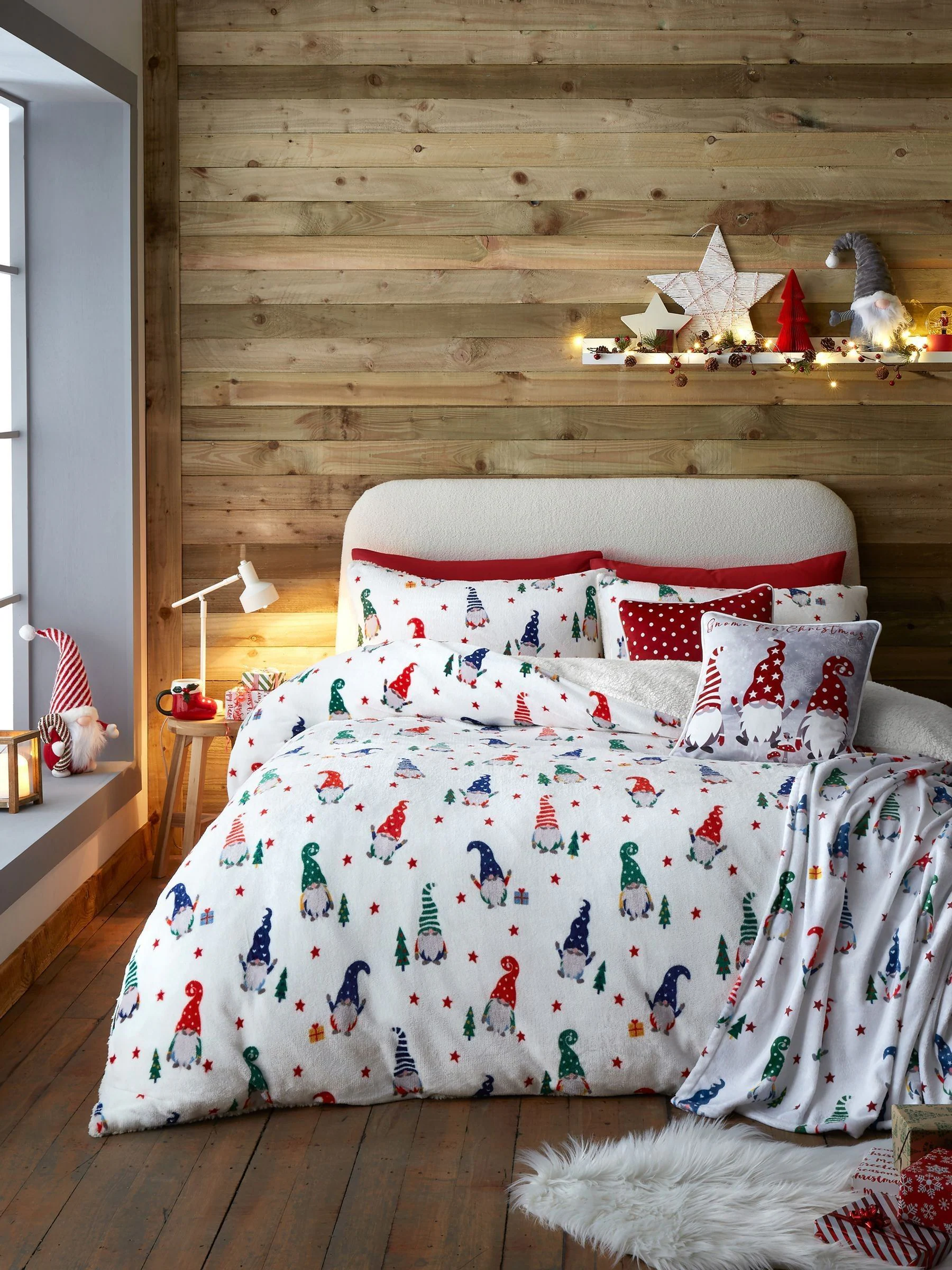 Fusion Kerstmis Festive Gonks fleece Bedloper