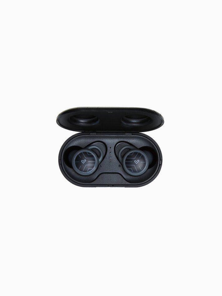 Fones de ouvido esportivos sem fio verdadeiros - Preto