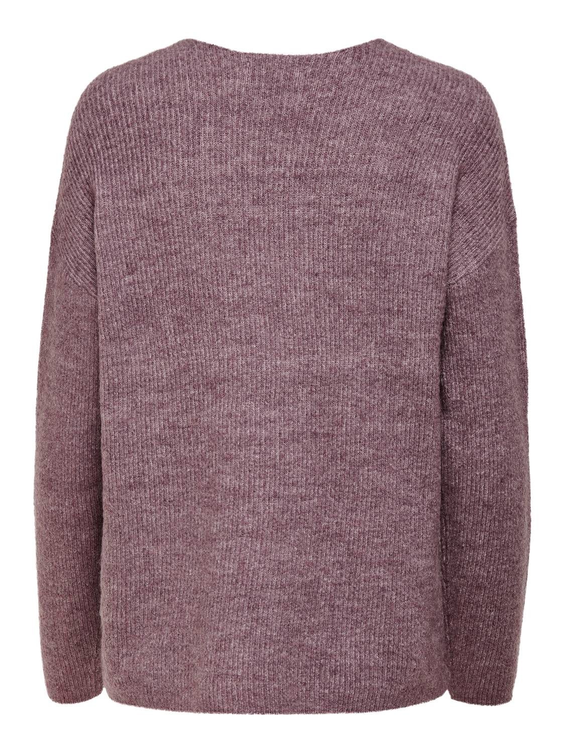 ONLCAMILLA Strickpullover Rose Brown