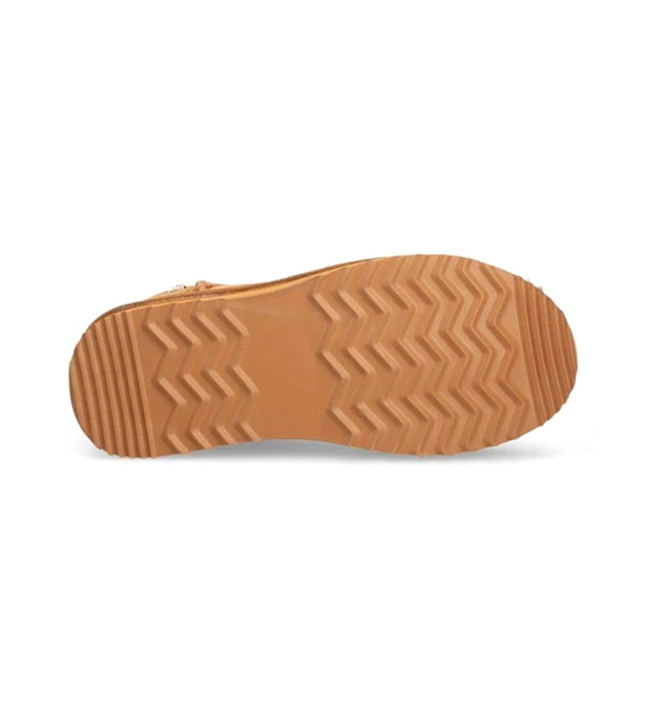 Botas de couro Liu Jo Jane 01 marrom - Plataforma de 5 cm -