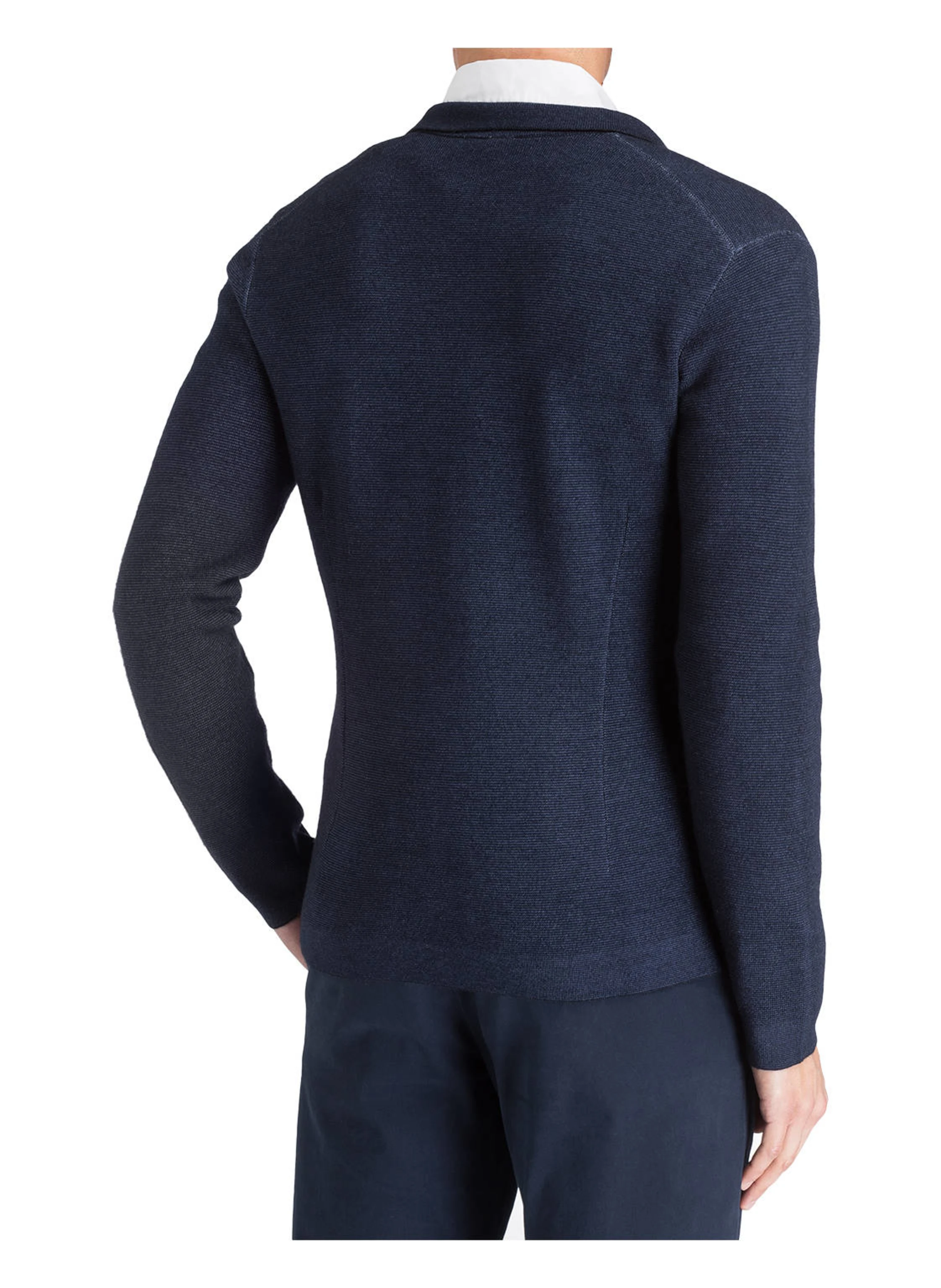 OLYMP Strickjacke Level Five body fit aus Schurwolle