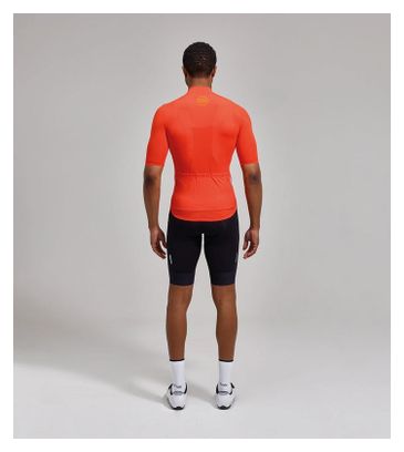 Maillot Manches Courtes Le Col Léger Hors Categorie Rouge