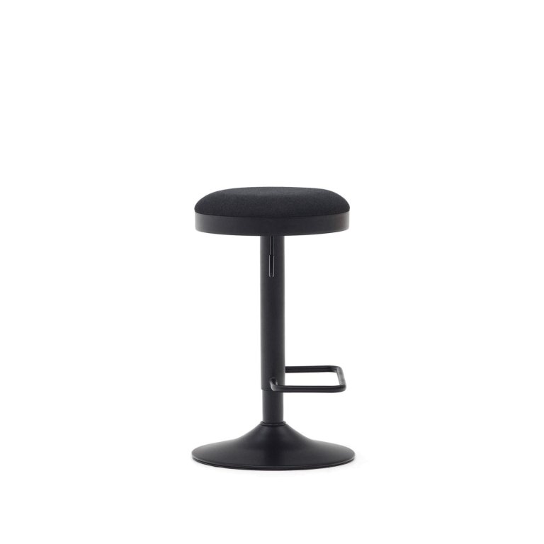 Kave Home Zaib verstelbare barkruk 58/80 beige