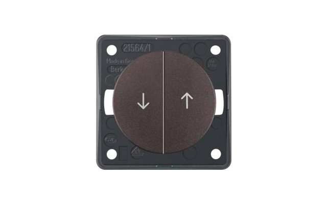 Berker Integro Jalousie-Serientaster mit Aufdruck Symbol Pfeile