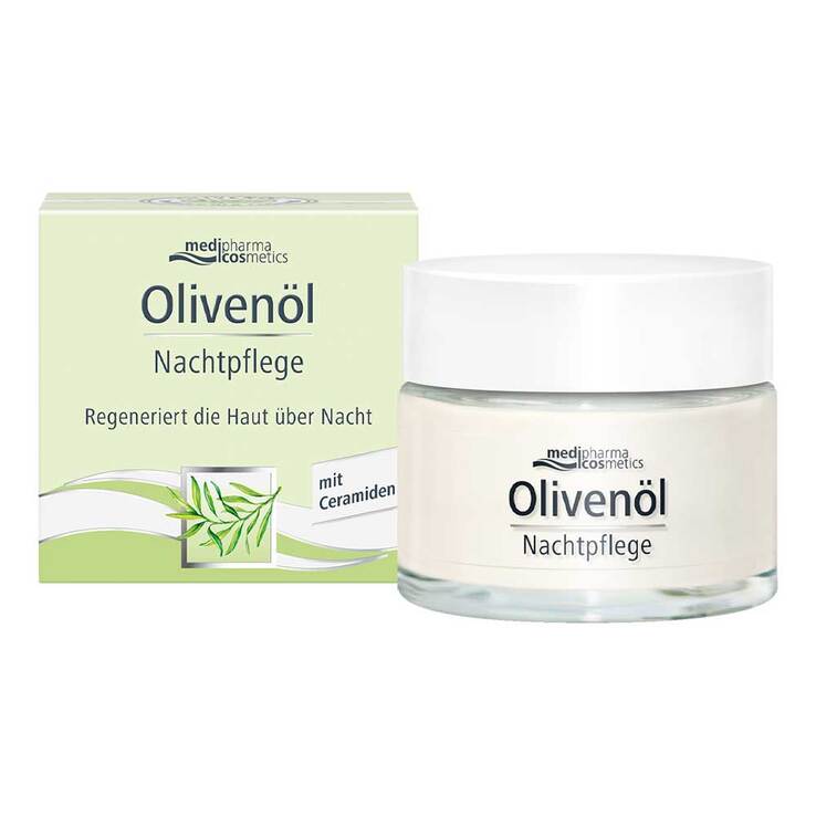 Olivenöl Nachtpflege Creme, 50 ml