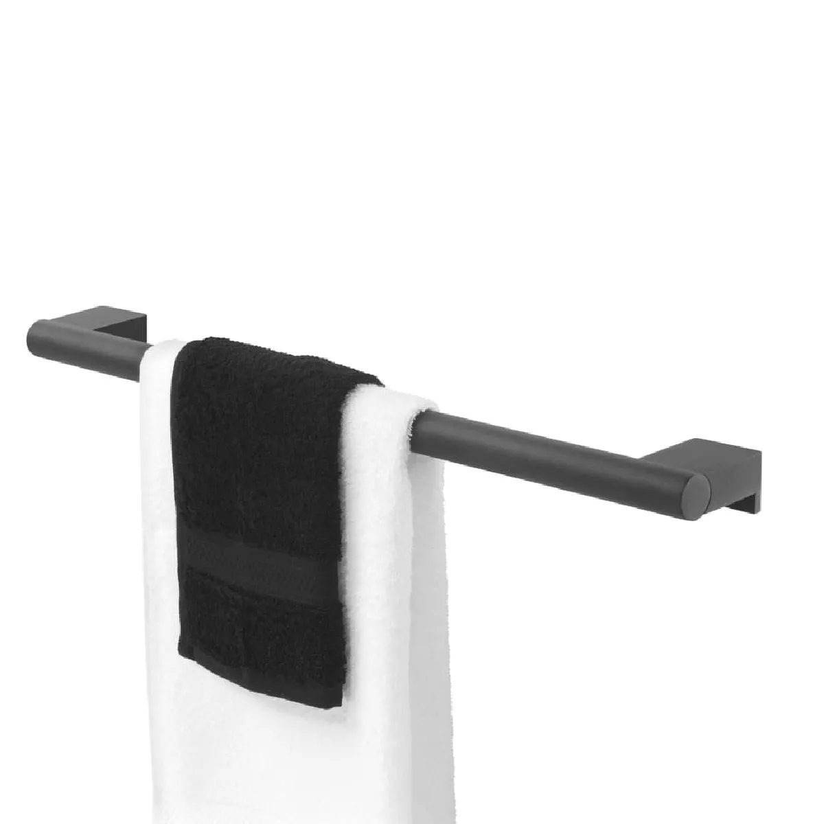 Tiger Bold porte-serviettes noir mat