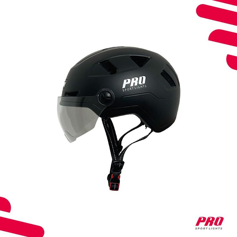 Fietshelm met Visier & Oorwarmers Speed Pedelec - Helm Large - NTA8776