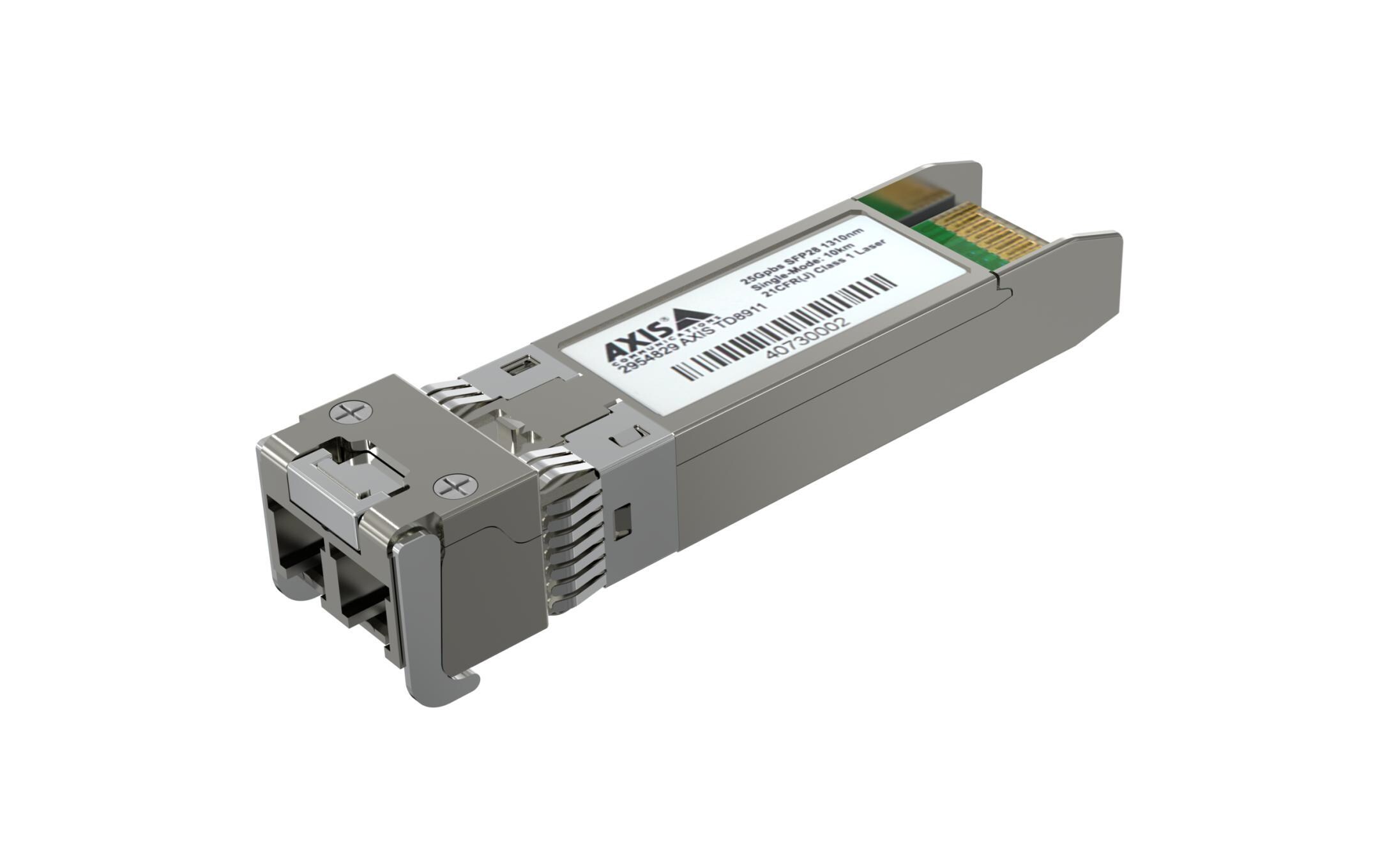 SFP28 Modul TD8911 LC.LR.X<br>Single-Mode-Glasfasermodul für bis zu 10 km Übertragungsreichweite