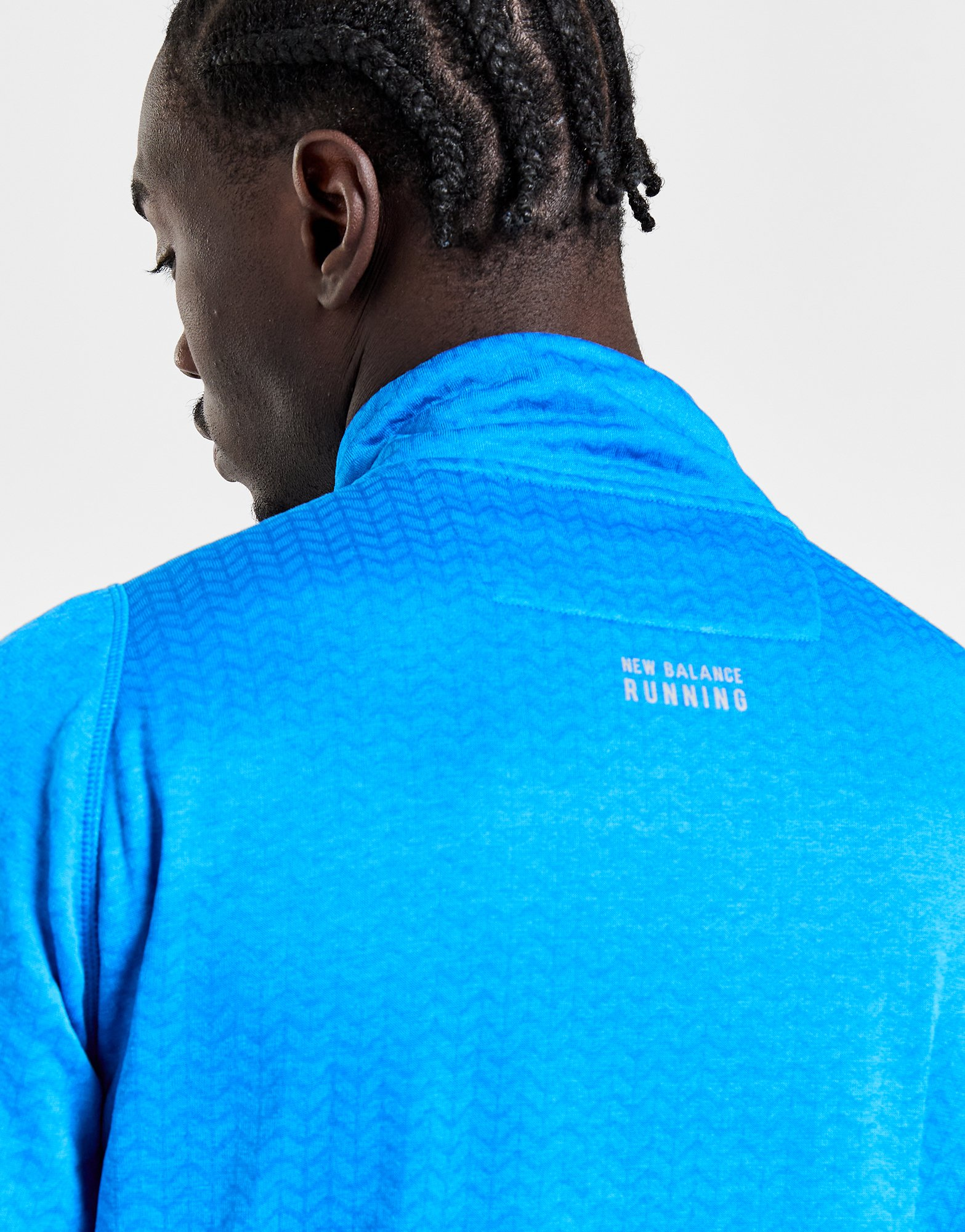 New Balance Haut de survêtement Heatgris 1/2 Zip Homme