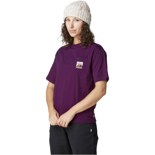 T-shirt PICTURE KIARRA POCKET TEE W POTENT PURPLE