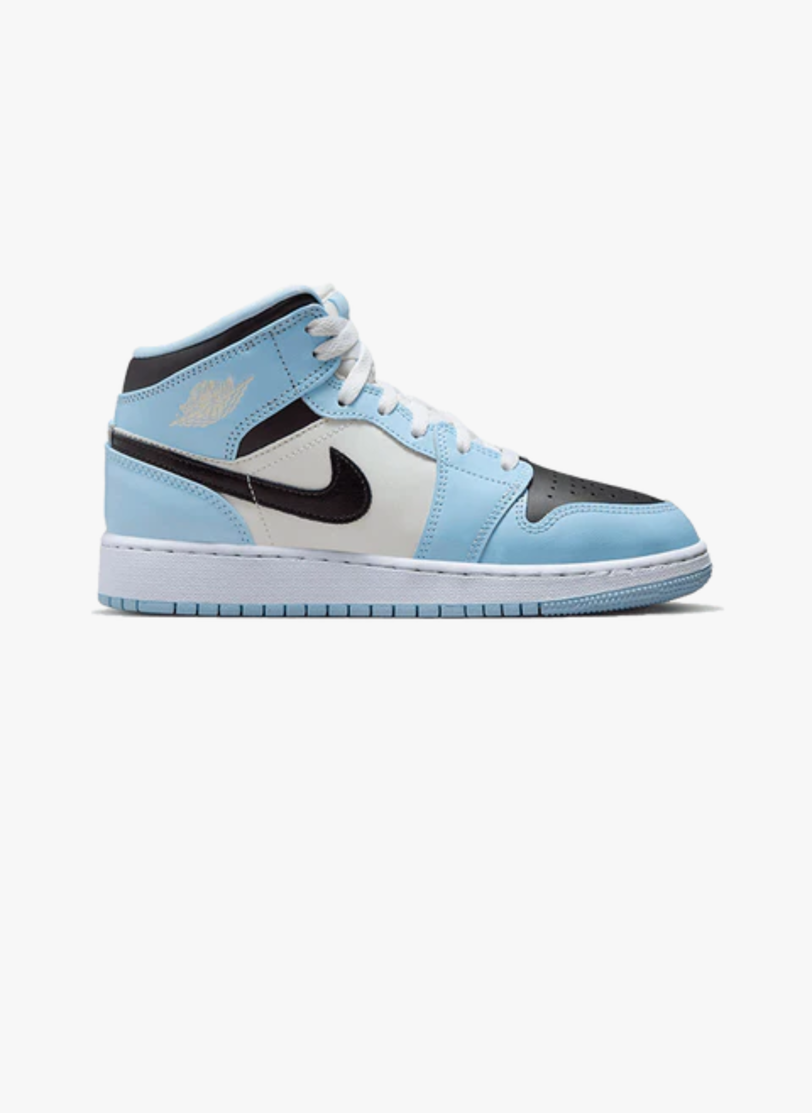 AIR JORDAN MID - Basket basses en cuir | Bleu